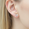 boucle-oreille-oxyde-serti-clos-3mm Puces avec Oxyde serti clos 3mm