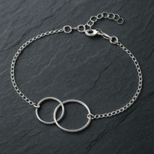 Bracelet 2 Cercles Lisses