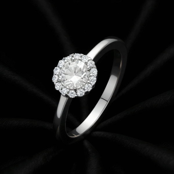 Bague Argent 925 avec Oxyde Fleur