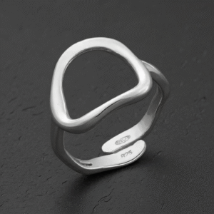 Bague Déformée Cercle