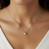 Collier argent et Oxyde Clos 3 mm