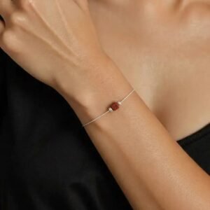 Bracelet L'Essentiel Jaspe Rouge