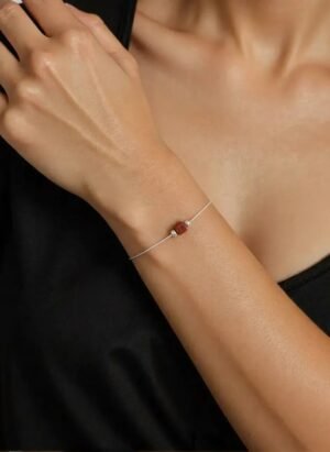Bracelet L'Essentiel Jaspe Rouge